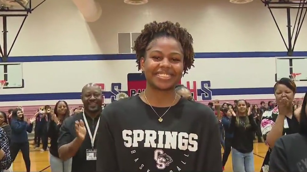 Cypress Springs High School student Making the Grade